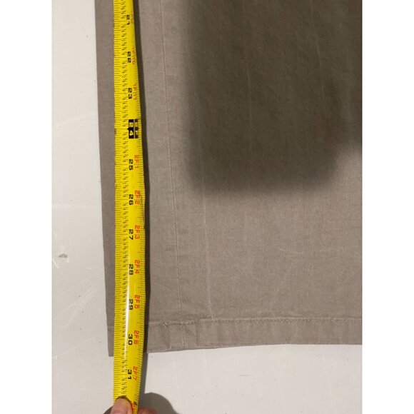 Vistula Mens Cotton & Elastane Garment Washed Khaki Pants 176/98 - Picture 13 of 15